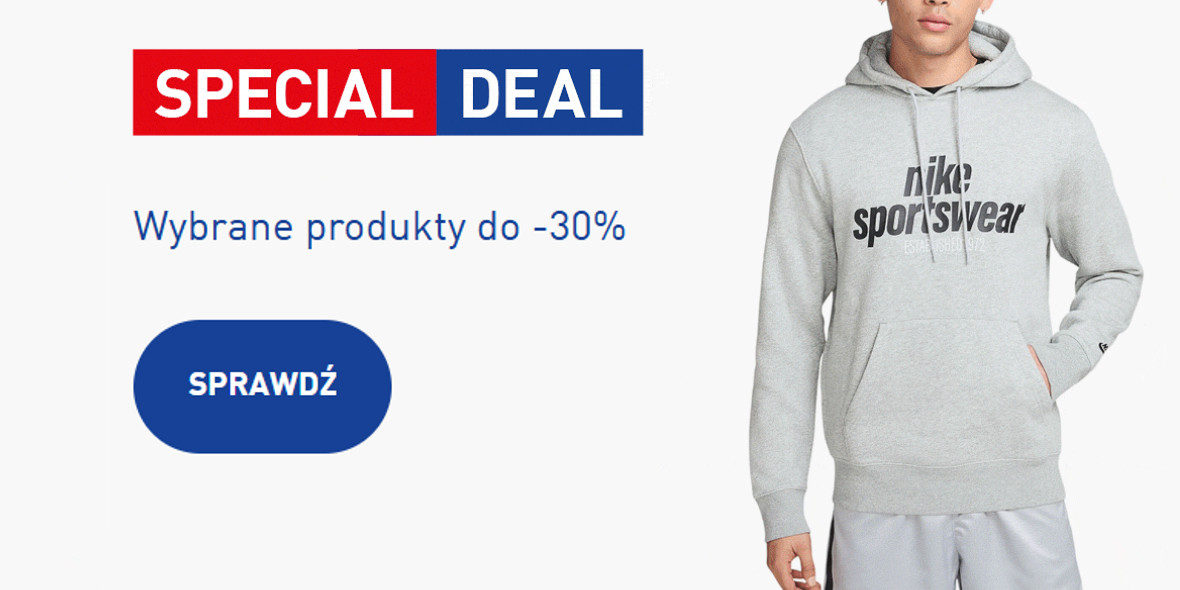 Intersport: Do -30% na wybrane produkty 29.05.2025