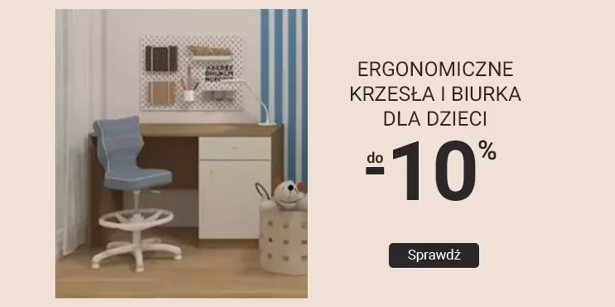 Smyk: Do -10% na krzesła i biurka