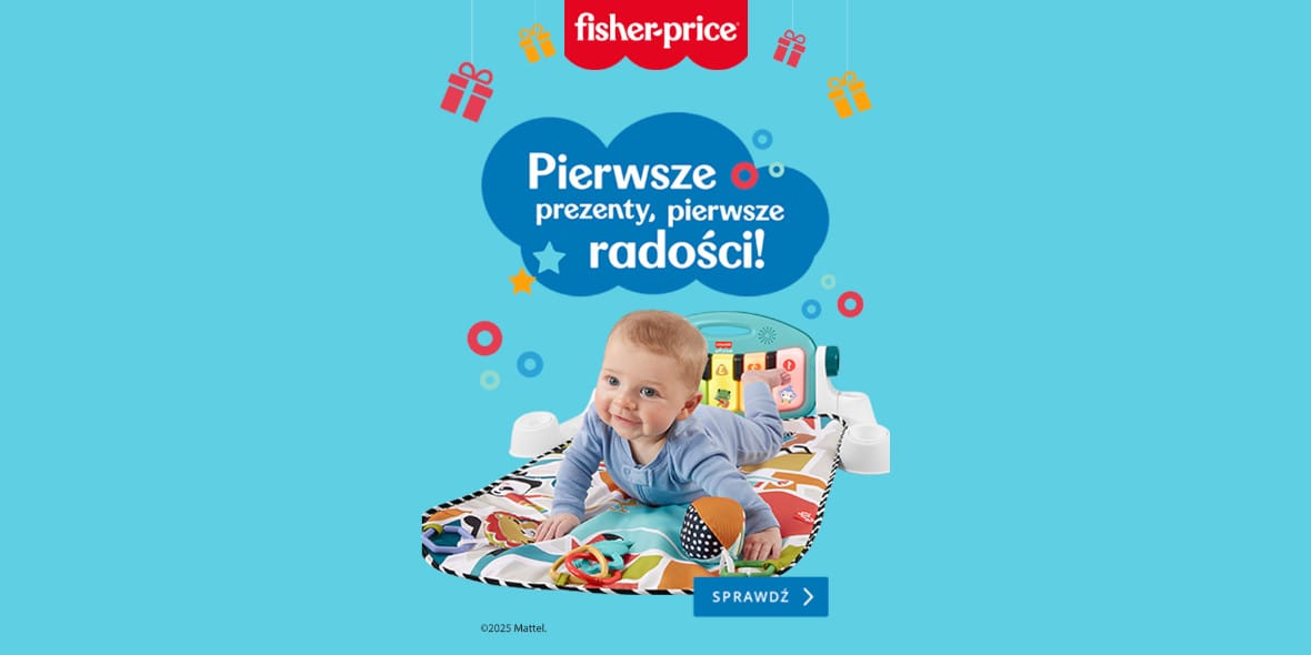 Allegro: BONUS Mata edukacyjna z pianinkiem Fisher-Price® 12.05.2025