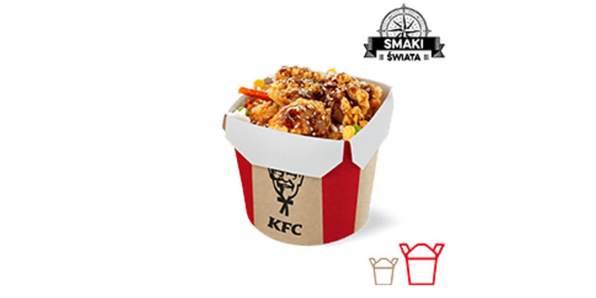 KFC: 25,99 zł za Ryż i Bites Sweet Chilli Grande