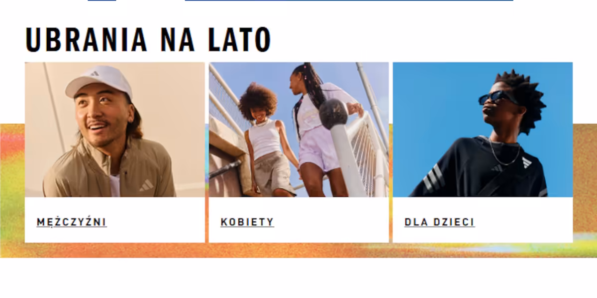 Adidas: Ubrania na lato
