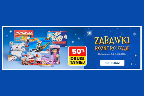 Carrefour: -50% na zabawki