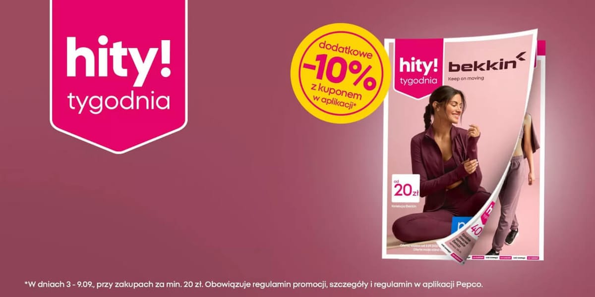 Pepco: Hity Tygodnia i -10% z aplikacją