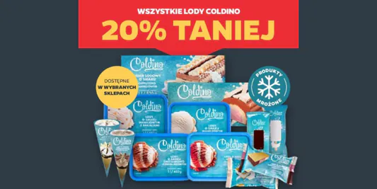 Netto: -20% na lody Coldino 08.05.2025