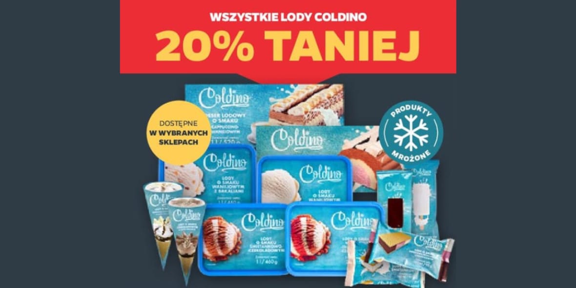 Netto: -20% na lody Coldino 08.05.2025