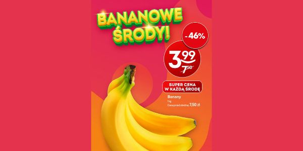 Żabka:  Bananowe ŚRODY 11.09.2024