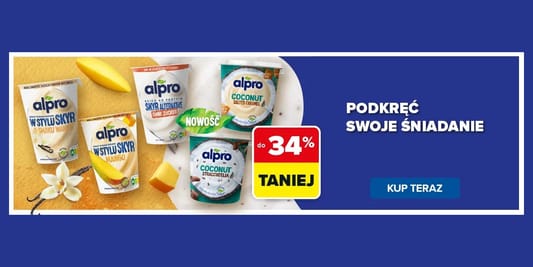 Carrefour: Do -34% na produkty Alpro 27.05.2025