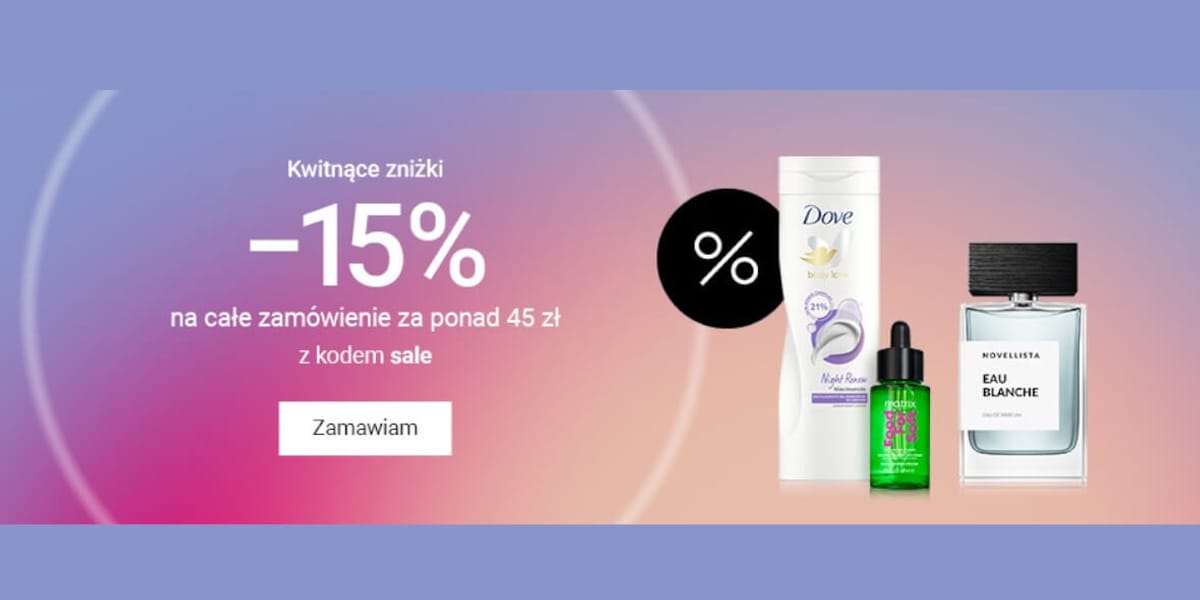 Notino: KOD rabatowy -15% na całe zmówienie