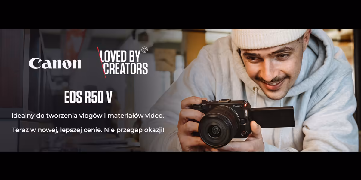 FotoForma: Promocja na aparat Canon EOS R50
