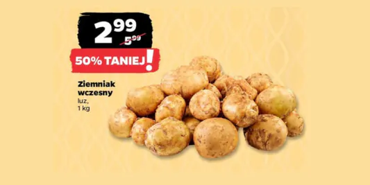 Netto: -50% na ziemniaki wczesne 26.05.2025