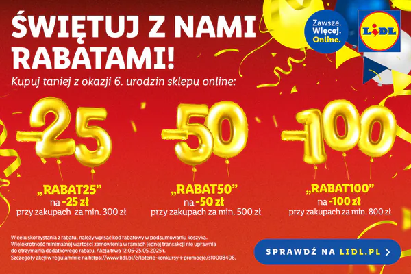 : KOD rabatowy Do -100 zł na Twoje zakupy