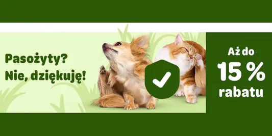 zooplus: Do -15% na produkty przeciwpasożytnicze 13.04.2026