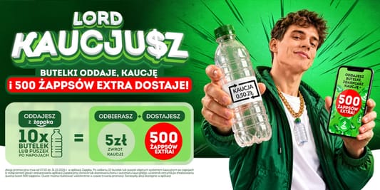 Żabka:  Żappsy za butelki 07.10.2026