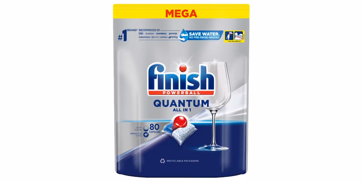 Lidl: SUPERCENA na kapsułki do zmywarki Finish
