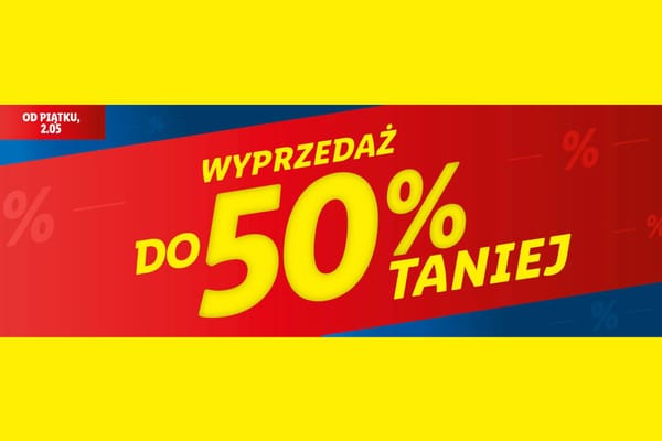 : Do -50% na wyprzedaży w Lidlu