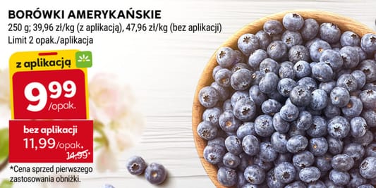 Stokrotka Supermarket: Od 9,99 zł za borówki amerykańskie, 250 g 05.05.2025
