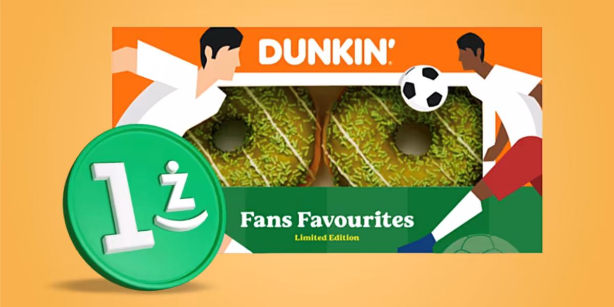Żabka: Dunkin Donuts za Żappsa