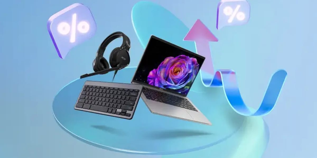 Acer: KOD rabatowy Do -5% ekstra na zakupy w Acer