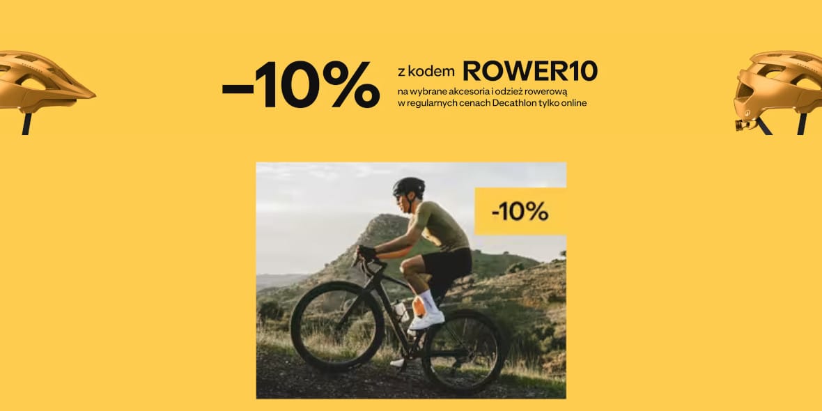 Decathlon: KOD rabatowy -10% na akcesoria rowerowe