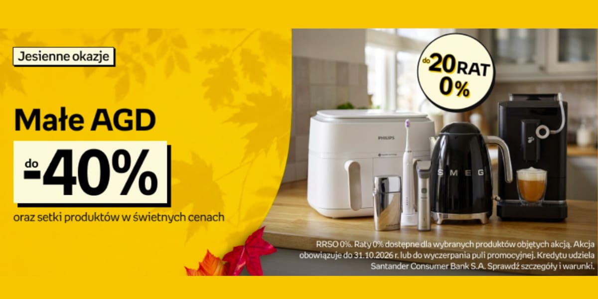 Empik: Do -40% na małe  AGD