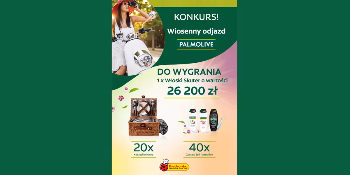 Biedronka: Konkurs Wiosenny odjazd
