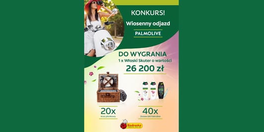 Biedronka: Konkurs Wiosenny odjazd 09.05.2025