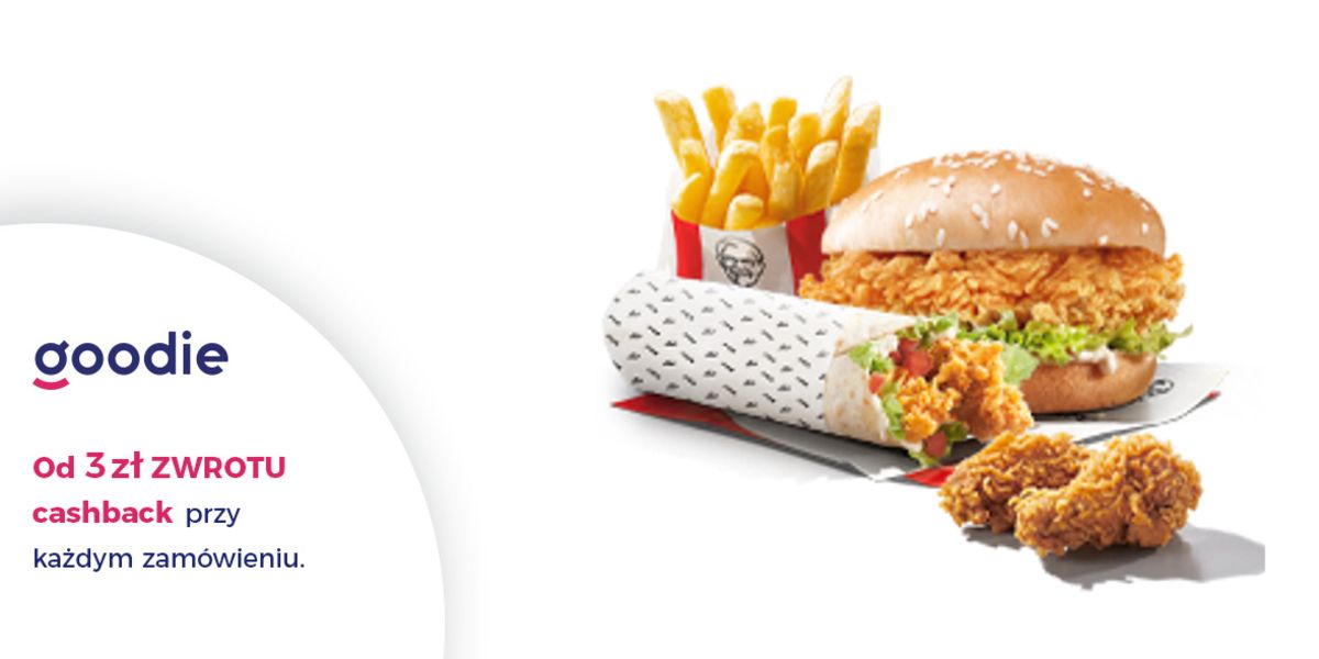 KFC: 34,99 zł za Zinger+ iTwist +2 Hot Wings + Frytki