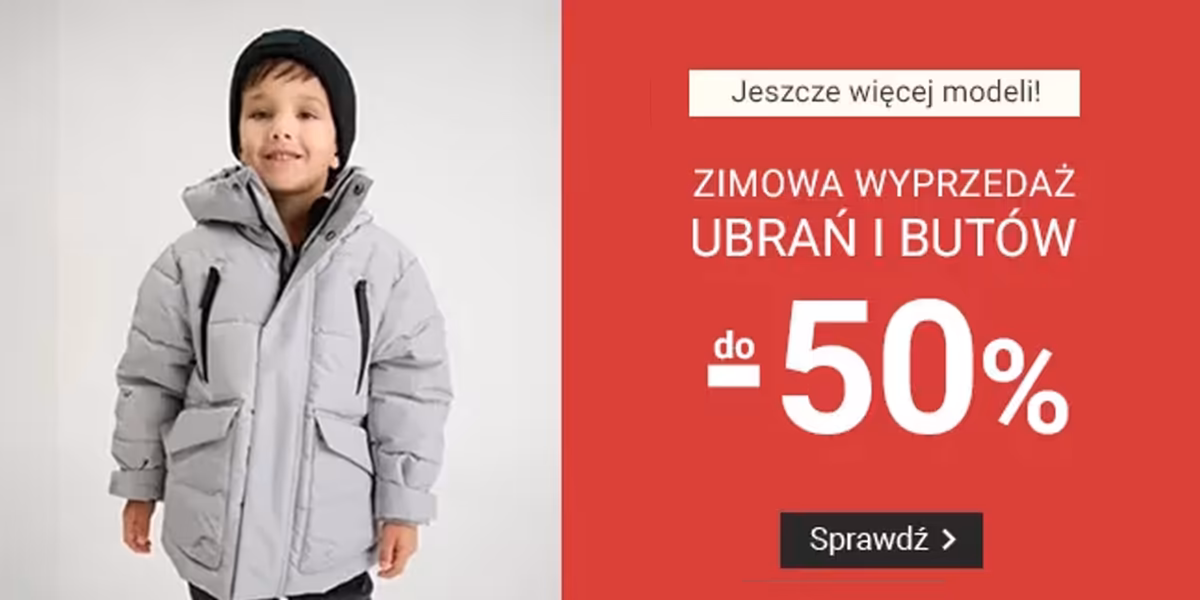Smyk: Do -50% na zimowej wyprzedaży w  Smyk