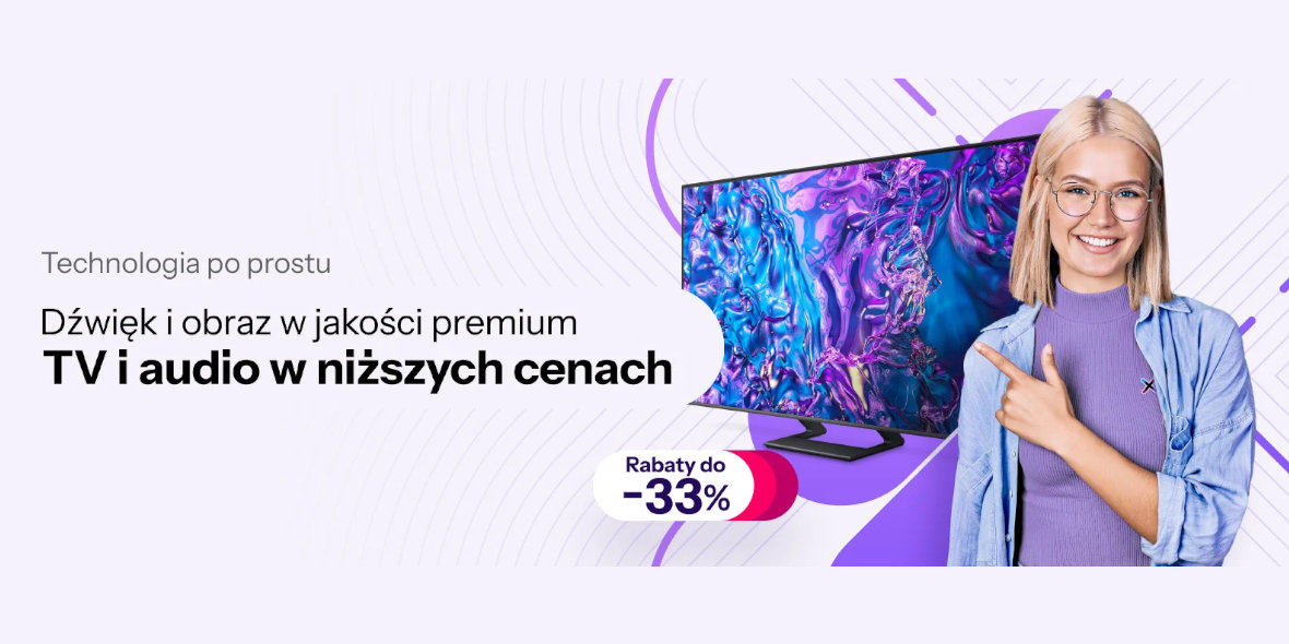 x-kom.pl: Do -33% na TV i audio 04.06.2025