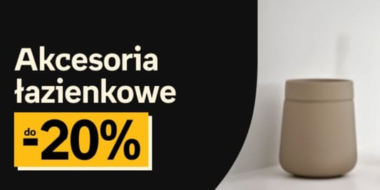Empik: Do -20% na akcesoria łazienkowe 13.04.2026