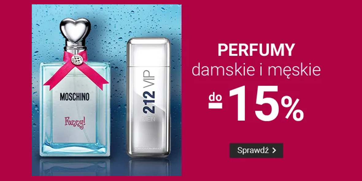Smyk: Do -15% na perfumy damskie i męskie 12.06.2025