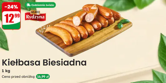 Dino: -24% na kiełbasę biesiadną 07.05.2025