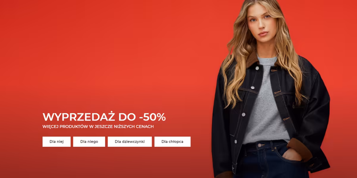 Reserved: Do -50% na wyprzedaży w Reserved