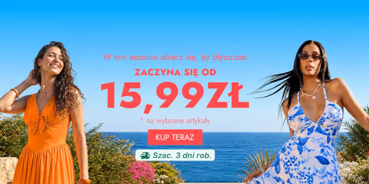 SHEIN: Od 15,99 zł za wybrane produkty