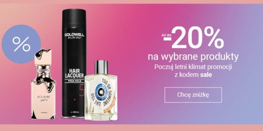 Notino: KOD rabatowy do -20% na wybrane produkty 12.05.2025