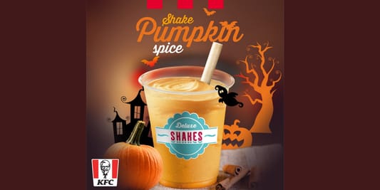 KFC: Od 9,99 zł za Shake Pumpkin  Spice 14.10.2025