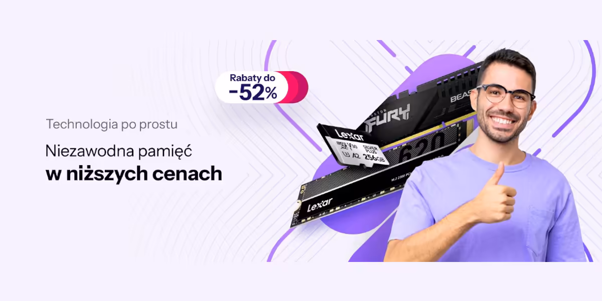 x-kom.pl: Do -50% na Memory Week