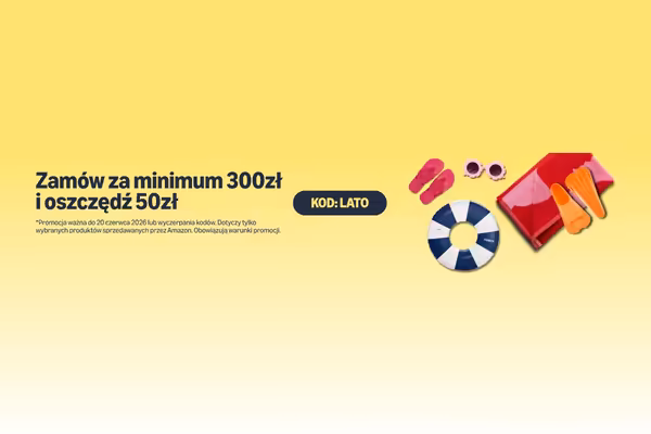 Amazon: KOD rabatowy -50 zł na Twoje zakupy