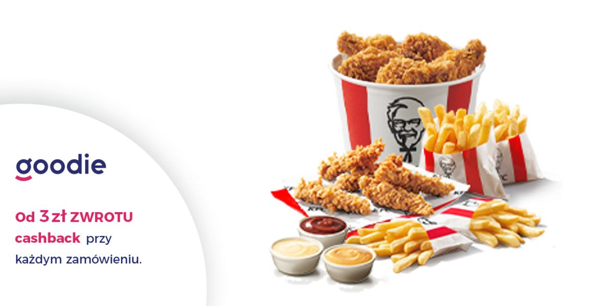 KFC: 69,72 zł 15x Hot Wings + 5x Strips + 4x Frytki