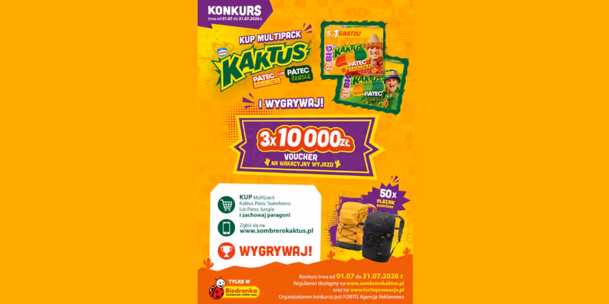 Biedronka: Konkurs Kaktus  – Kolec świata