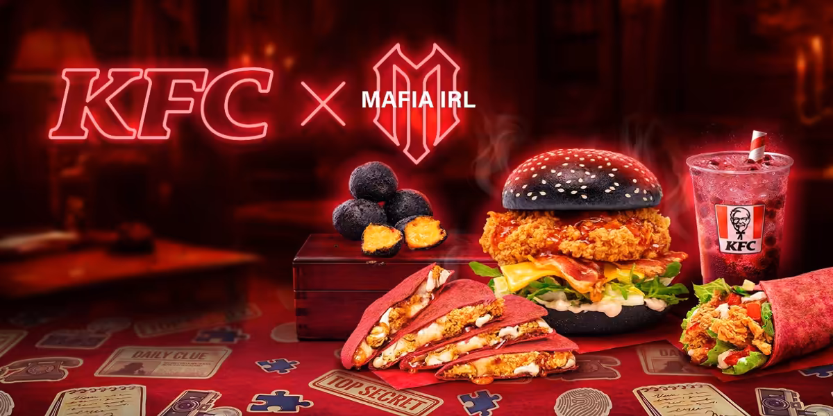 KFC: 38,99 zł za zestaw Mafia IRL Burger