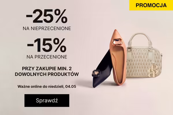 : KOD rabatowy Do -25% przy zakupie min. 2 sztuk