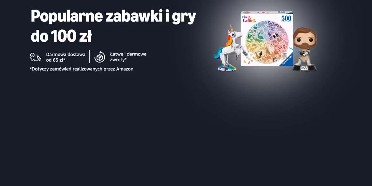 Amazon: Zabawki i gry do 100 zł