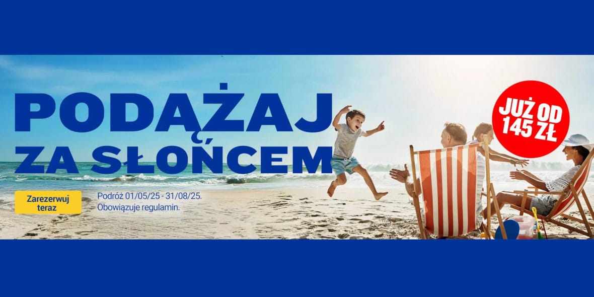 Ryanair: Od 145 zł za loty z Ryanair 09.05.2025