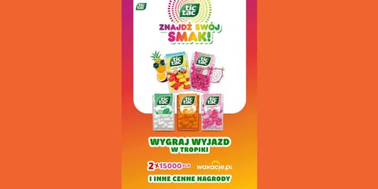 Loterie i Konkursy: Loteria Tic Tac – znajdź swój smak 16.09.2025