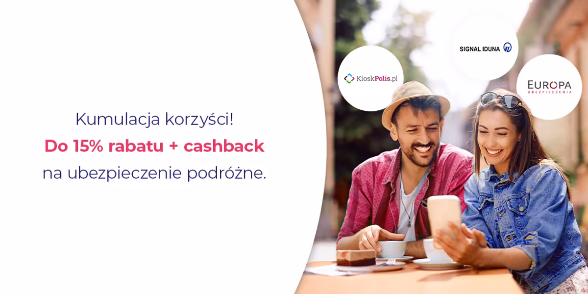 KioskPolis.pl: KOD rabatowy Do -15% na wybrane towarzystwa + cashback