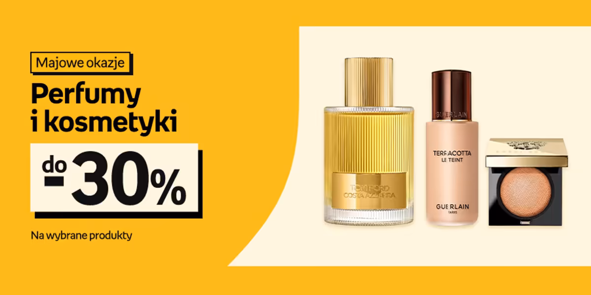 Empik: Do -30% na  perfumy i kosmetyki