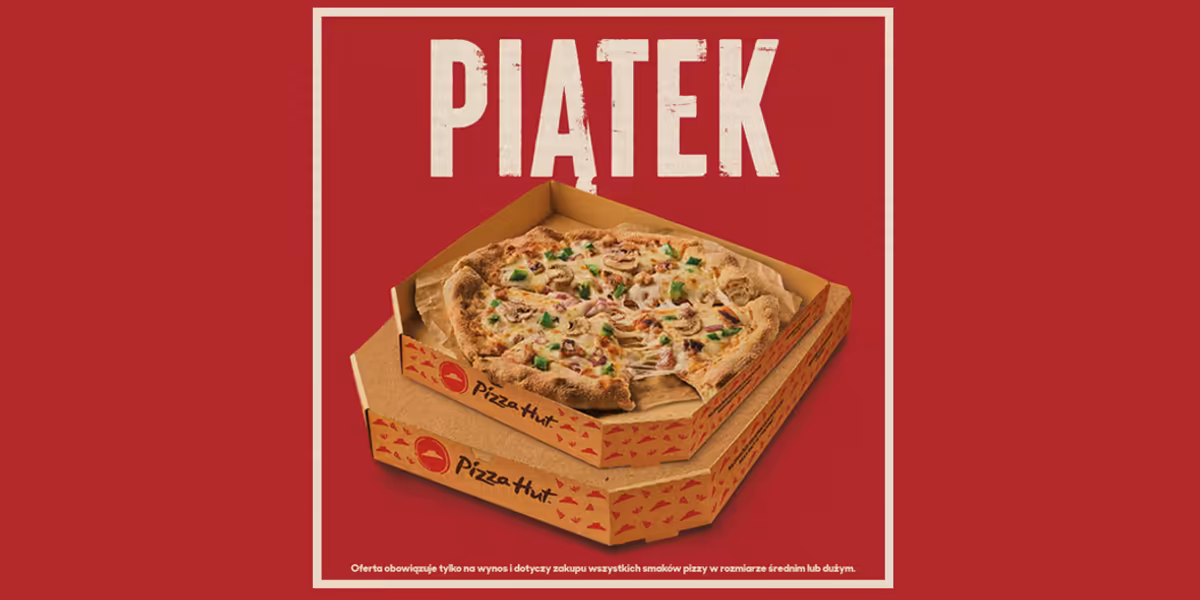 Pizza Hut: 1 zł za małą pizzę