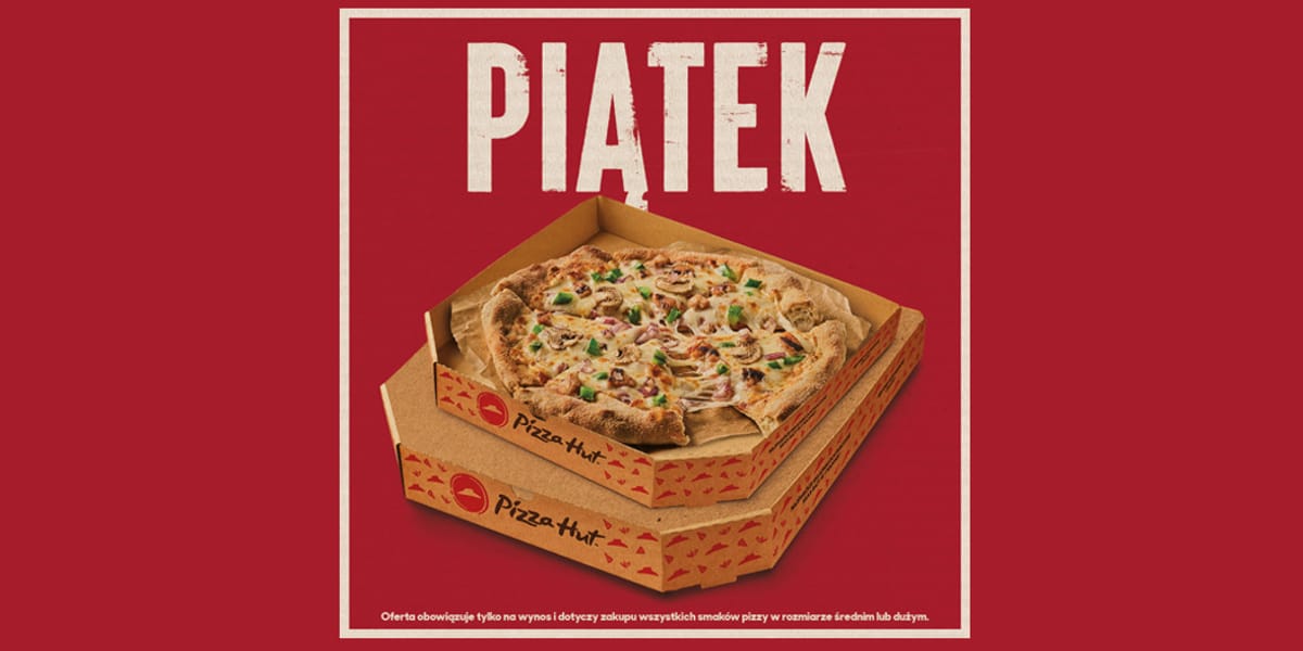 Pizza Hut: 1 zł za małą pizzę