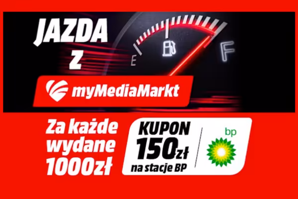 Media Markt: KUPON 150 zł na stacje BP za każde wydane 1000 zł